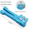 Coaxial Cable Stripper 45-162/163/165 Transverse Bundle Tube Stripping Device FS011 - Image 5