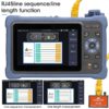 NOVKER NK4000D TOUCH SCREEN OTDR 12 FUNCTIONS IN 1 OPTICAL TIME DOMAIN REFLECTOMETER 100KM OT701 - Image 3