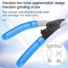 COMPTYCO Optical Wire Stripper Fiber Stripping Pliers Peeling Pliers 2port, 3port VCFS-2 / VCFS-33 / VCFS-3 FS601 - Image 9