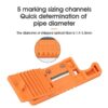05 Fiber Cable Ribbon Stripper MSAT5 Loose Tube Buffer Mid-Span Access Tool 1.9mm to 3.0mm Replaceable Blade FS021 - Image 2