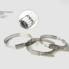 100Pcs Stainless Steel Cable Tie 7mm Ladder Type Strong Metal Cable Binding Ladder Cable Tie TM Spec TC101 - Image 8