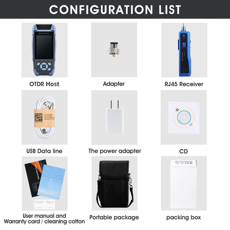 COMPTYCO Mini pro OTDR Reflectometer 9 Functions In 1 Device OT801 ...