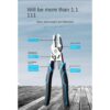 Shangjiang Tiger Pliers Industrial Grade Labor-Saving Pliers Multi-Function Wire Stripping Pinch Universal PY101 - Image 2