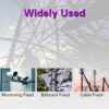 100Pcs Stainless Steel Cable Tie 7mm Ladder Type Strong Metal Cable Binding Ladder Cable Tie TM Spec TC101 - Image 3