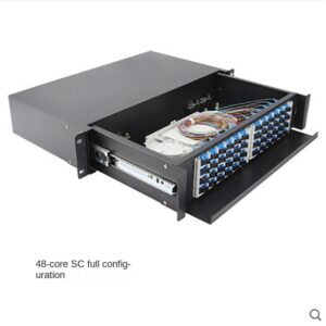 Telecom-Grade Drawer Type Fiber Optic Terminal Box 12/24/48 Core Desktop SC UPC TBR201|TBR202