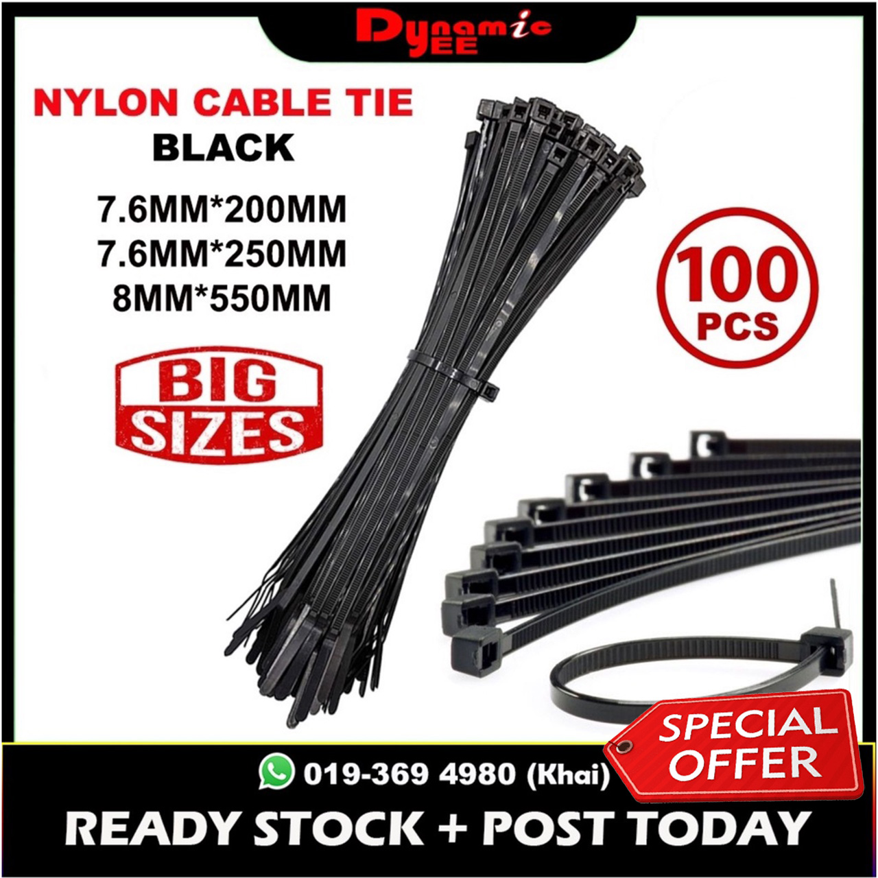 Cable Tie – Dynamic EE Zone Sdn Bhd