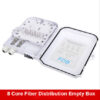 8 Core Outdoor Waterproof ABS Engineering Plastic Fiber Distribution Box - FDB301 - Image 2