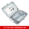 24 Core Outdoor Waterproof ABS Engineering Plastic Fiber Distribution Box - FDB301 - Image 2