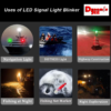ED3V Electronic Yellow Light LED Signal Light Blinker - LB101 - Image 4