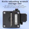 Comptyco AUA-X5 black fiber optic cutter high precision cable cutting knife CV051 - Image 6
