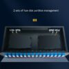 1U TERMINATION BOX SC PORT EMPTY BOX WITH ALL PORT SEAL TBR401 - Image 5