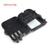 8 Core Optical Fiber Distribution Box ABS Wall Mount FTTH Fiber Distribution Box / Fiber Splitter Box FDB501 - Image 5
