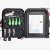 8 Core Optical Fiber Distribution Box ABS Wall Mount FTTH Fiber Distribution Box / Fiber Splitter Box FDB501 - Image 9