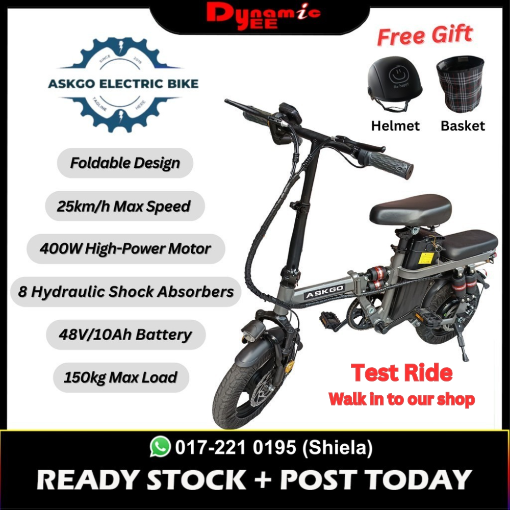 Askgo Electric Bicycle F12 Bike301 Dynamic Ee Zone Sdn Bhd