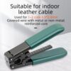 Stripper Pliers Wire Optical Cable Stripper Metal / Plastic Tool FTTH Wire Cable Striping Plier JS401 - Image 7