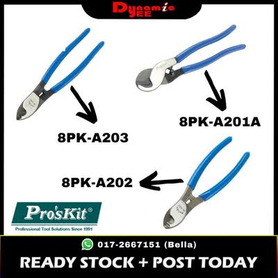 PRO'SKIT Forging Cable Cutter -8PK