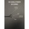 TM SPEC FTTH IB Drop Fiber Cable Outdoor 8 Core (FRP) GJYXFCH IB203 - Image 4