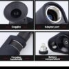 Handheld Optical Fiber End Face Magnifier 400X Multiples Fiber Inspection Microscope OFM101 - Image 6