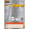 WINNER TM Spec Heavy Duty Double Extension Ladder LD201 - Image 9