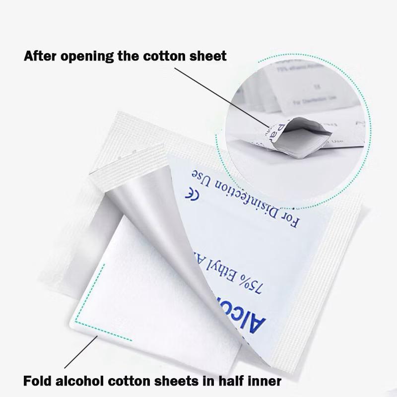 【5 BOX】Alcohol Pad Disposable 3x6cm & 6x6cm Cotton Sheets Disinfection Wipes Sterile AP101 - Image 6