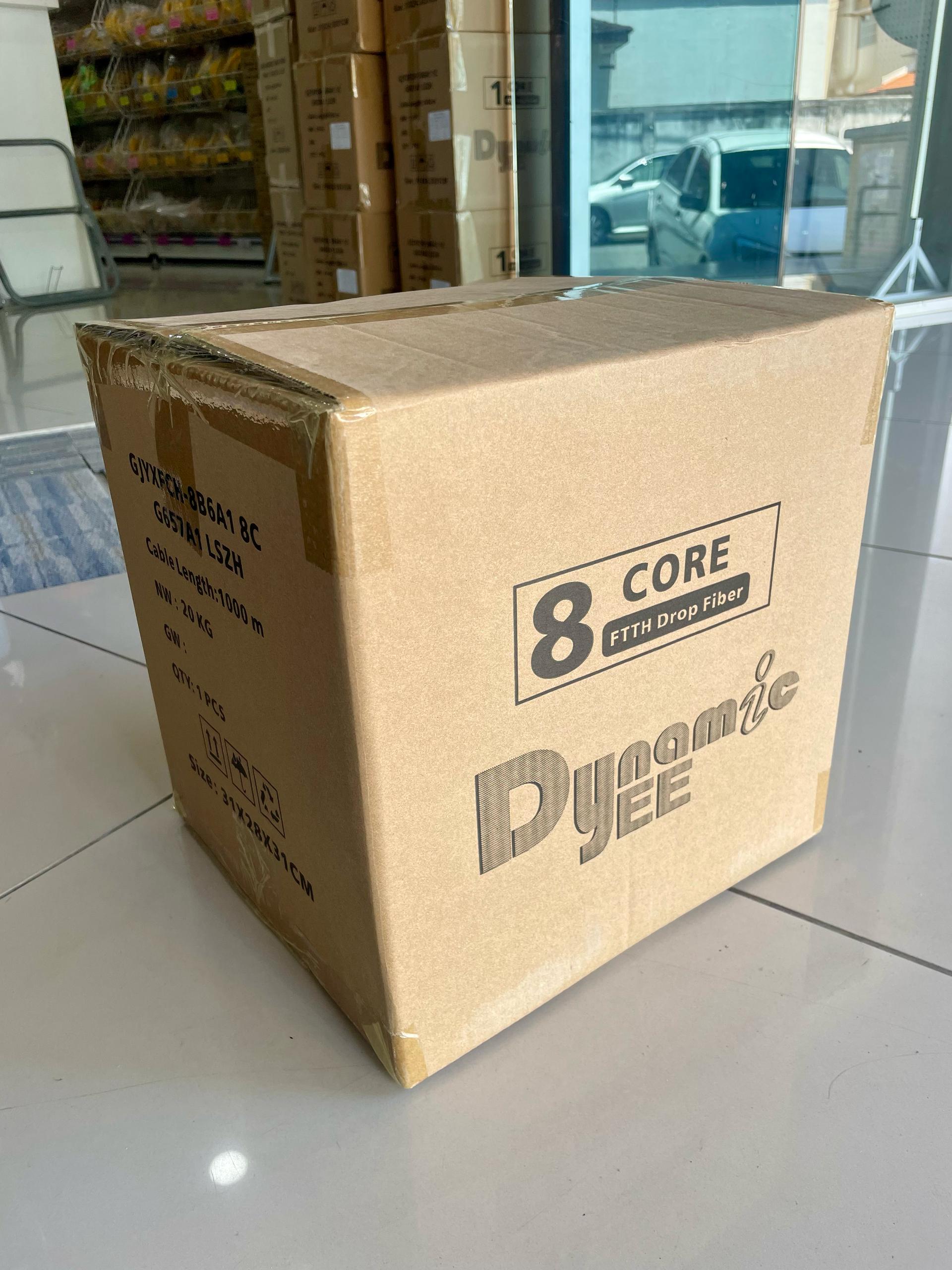 FTTH 8 Core Outdoor IB Drop Fiber Cable 1000m (FRP)GJYXFCH-8B6A1 G657A1 IB203 - Image 6