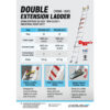 EVERLAS TM Spec Ladder Slide Double Extension Industrial LD201 - Image 4
