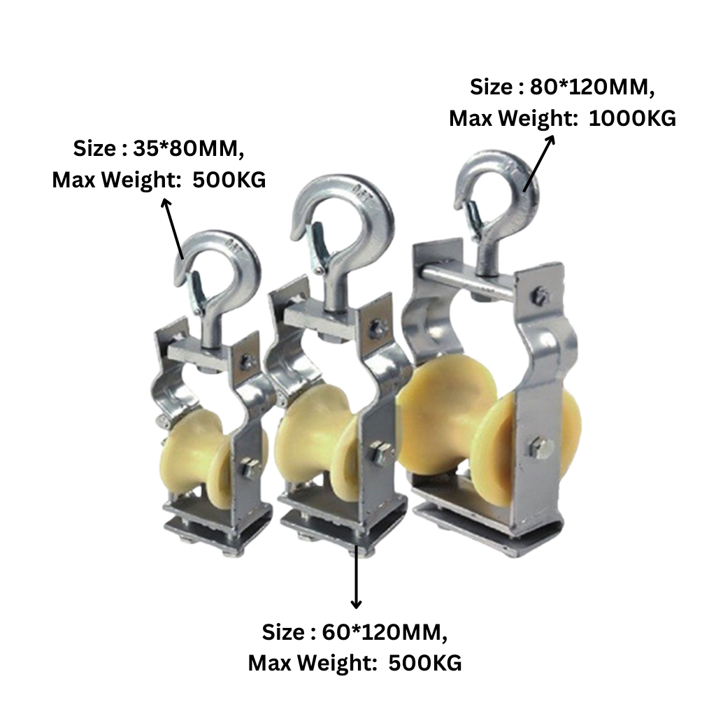 Fiber Optic Cable Pulley / Cable Rollers (HANGING & SEAT) NP301 & NP302 - Image 2