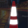 Heavy Duty Traffic Road Safety Cone With Reflective Sticker And Rubber Base CO101 - Image 4