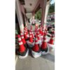 Heavy Duty Traffic Road Safety Cone With Reflective Sticker And Rubber Base CO101 - Image 5