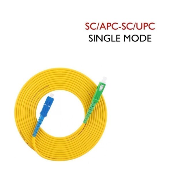 SC/UPC-SC/APC 2.0 3.0 SINGLE MODE SIMPLEX PATCH CORD (1m,2m,3m,5m,10m) PC201 - Image 2