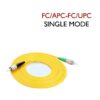 Patch Cord Single Mode FC/UPC-FC/APC Simplex 3.0 PC201 - Image 2