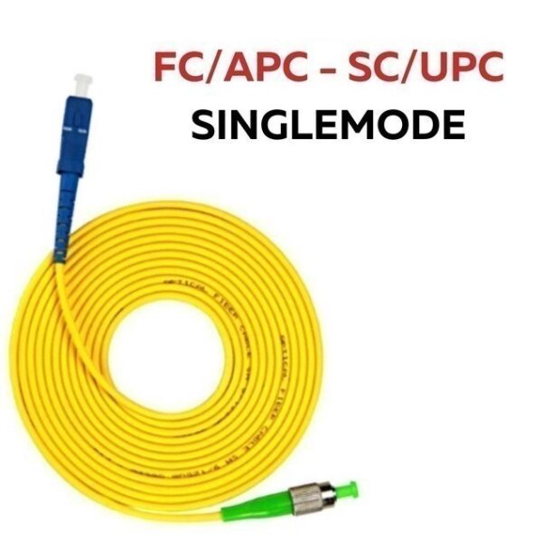 SC/UPC-FC/APC 2.0 3.0 SINGLE MODE SIMPLEX PATCH CORD (1m,2m,3m,5m,10m) PC201 - Image 2