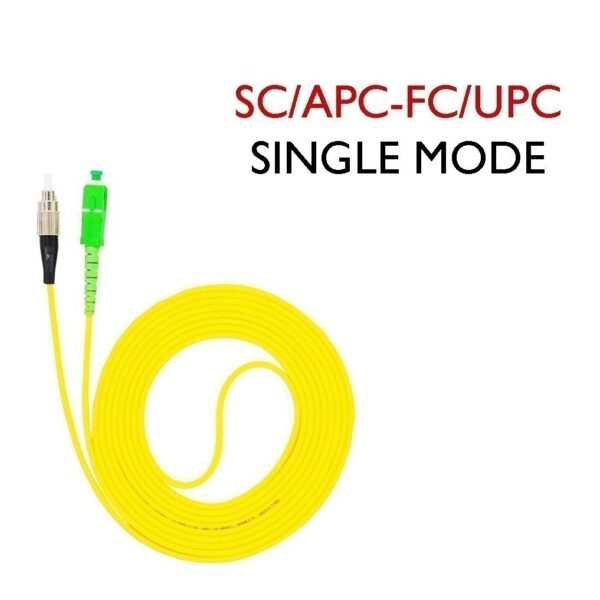FC/UPC-SC/APC 3.0 SINGLE MODE SIMPLEX PATCH CORD (1m,2m,3m,5m,10m) PC201 - Image 2