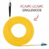 Patch Cord Single Mode FC/UPC-LC/UPC Simplex 3.0mm PC401 - Image 2