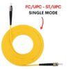 Patch Cord Single Mode FC/UPC-ST/UPC Simplex 3.0mm PC401 - Image 2