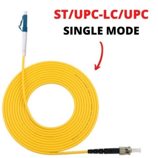 Patch Cord 3.0 ST/UPC-LC/UPC Yellow ( 1m, 2m ,3m ,5m ,10m ) PC401 - Image 2
