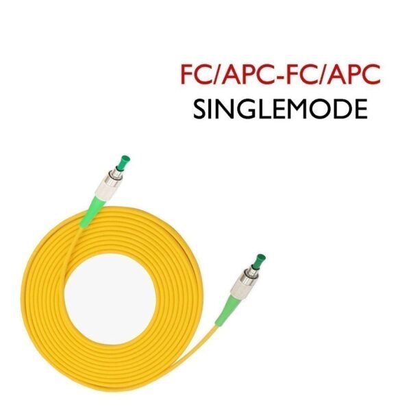 Patch Cord 3.0mm FC/APC-FC/APC Yellow ( 2m, 3m ,5m) PC301 - Image 2