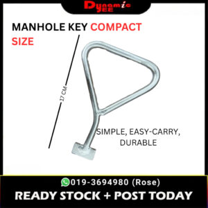 MANHOLE KEY TRIANGLE LIFTING HOOK FOR ROUND OR SQUARE MANHOLE MH202