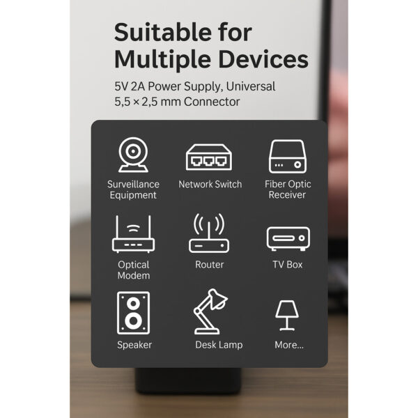 5V2A POWERSUPPLY FOR CONVERTER IN 3C Certified CON302 - Image 4