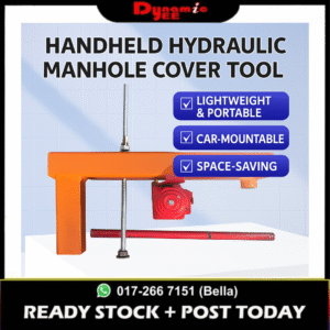MANHOLE KEY LIGHT-DUTY HYDRAULIC JACK 3 TON TOOL FOR MANHOLE COVERS MH601