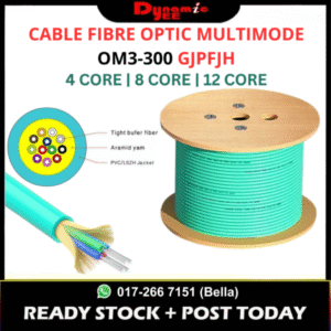 Fiber Optic Cable Multimode OM3-300 GJPFJH | 4/8/12 Core | Indoor Type OFC601