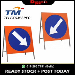 TM SAFETY SIGNAGE TELEKOM SIGNBOARD | PAPAN TANDA TM PROJEK TMSB101