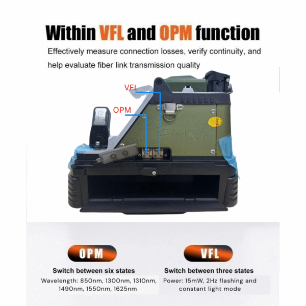 AUTHORIZED DISTRIBUTOR SIGNALFIRE AI-30 FIBER OPTIC MACHINE | OPTICAL FIBER FUSION SPLICER FULLY AUTOMATIC SM107 - Image 4