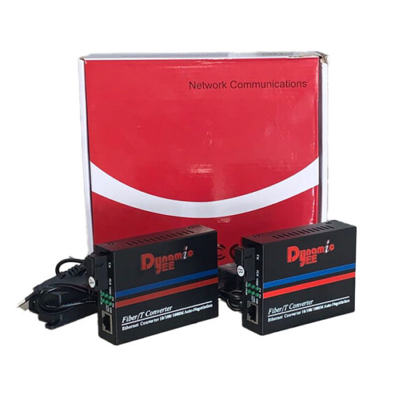 DEE 20KM MEGABIT SINGLE MODE FIBER MEDIA CONVERTER FIBER OPTICAL TRANSCEIVER MS-03-A & GS-03-B 1 PAIR CON103 - Image 8