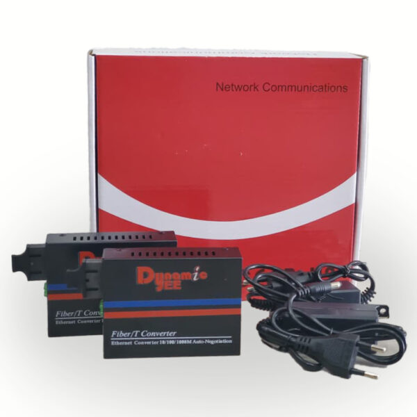 DEE 20KM GIGABIT SINGLE MODE DUPLEX FIBER MEDIA CONVERTER FIBER OPTICAL TRANSCEIVER MS-20-A & GS-20-B 1 PAIR CON303 - Image 6
