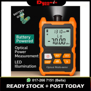Mini Optical Power Meter (OPM) – Fiber Optic Tester 850–1650 nm | FC/SC/ST OP201