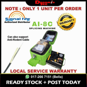 Authorized Distributor Signal Fire AI-8C Optical Fiber Fusion Splicer Fully Automatic Signal Fire Ai 8c SM101