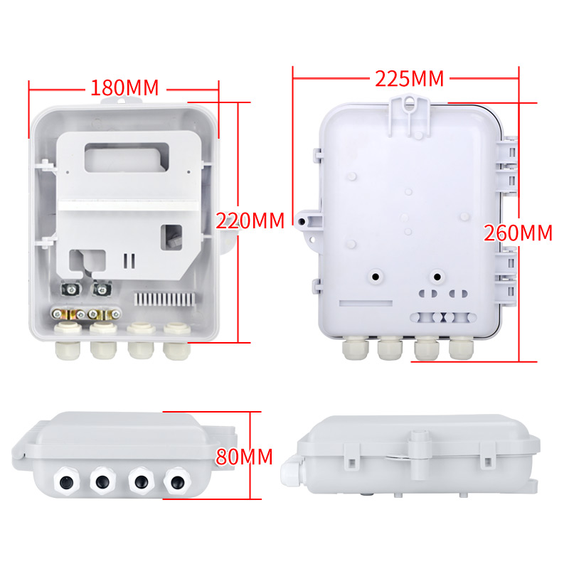 12 Core Outdoor High Quality Polypropylene Material Fiber Distribution Box - FDB301 - Image 7