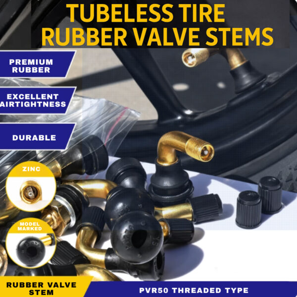 E-Bike Head Valve Tube Tubeless 14×2.50 (PVR50 Bent Valve) BIKE302 - Image 5