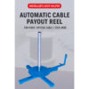 Cabel reel Automatic Brake 0.45m | 0.6m | 1 Ton | 2Ton Capacity | Heavy-Duty CR103 - Image 2